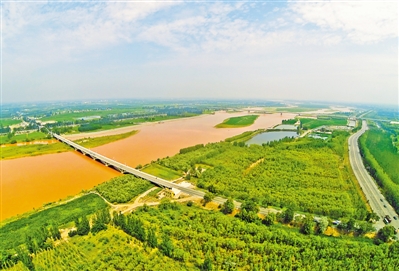 <p>　　圖為葉盛黃河大橋。黃河流經寧夏397公里，滋養著兩岸各族兒女?！　　　　　　　　　　　　　　　　　　　　　　　　　　　　　　　　　　　　　　　　”緢笥浾摺⊥鯐札垺z</p>