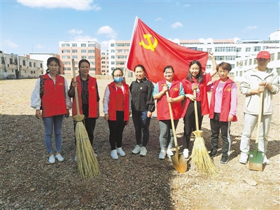 <p>　　環(huán)境保護(hù)志愿者服務(wù)隊(duì)。</p>