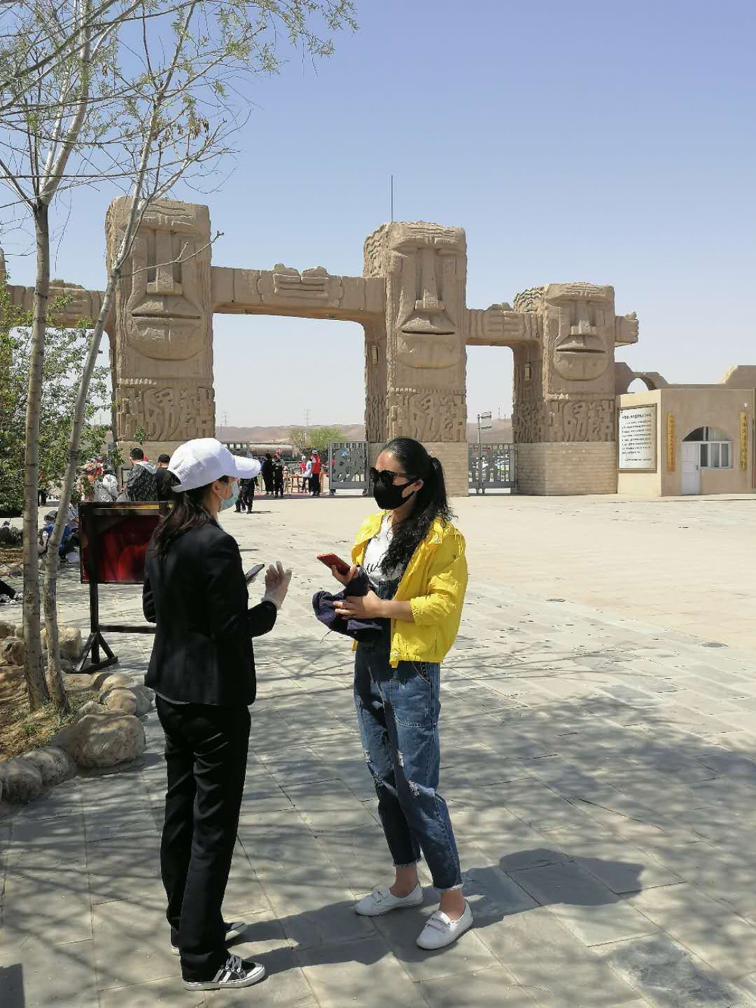 個人工作照：采訪景區復工情況.jpg