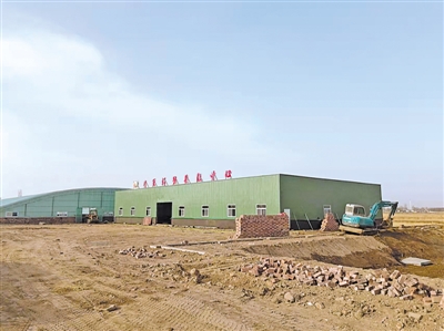 <p>　　立崗鎮項目建設快馬加鞭。</p>