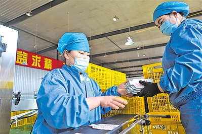 <p>　　農村婦女在工業園區實現穩定就業。</p>