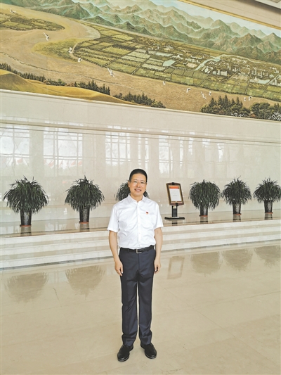 <p>　　自治區人大代表王輝。（圖片由受訪者提供）</p>